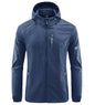 UPF50+ Summer Outdoor Quick Dry Sun-Protective Thin Jacket Men Hiking Fishing Cycling Hooded Gym Sport Ultra Light Windbreaker