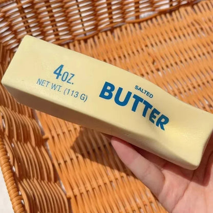 14/24CM Butter Stick Fidget Toys Squishy Elastic Cheese Stick Funny Decompression Stress Anxiety Relief Squeeze Prank Toy Relax