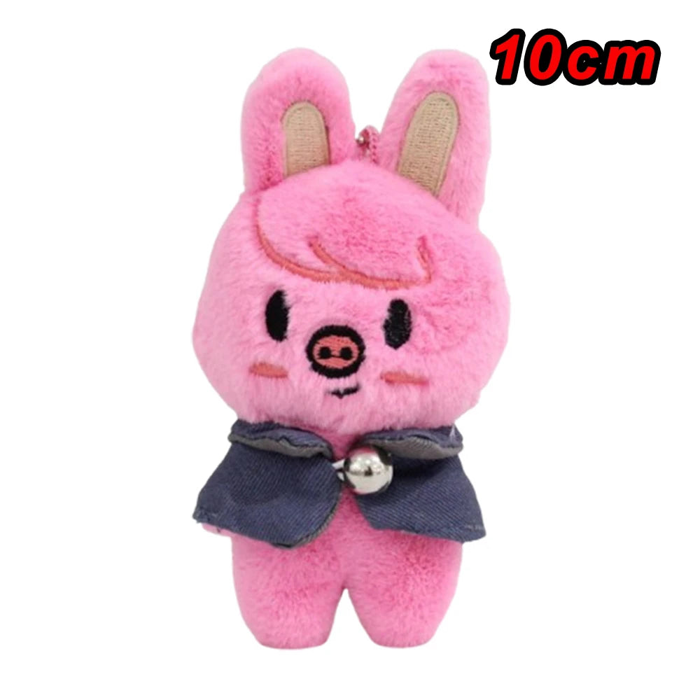 Staykids Plush Mini Keychain Pendant New SKzoo Plush FM Field Week 5cm Plush Cartoon Cute Pendant Birthday Toys