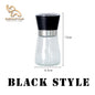 180ML Pepper Grinder Glass Spice Bottle Salt Pepper Mill Manual Spice Grinder Mill Household Kitchen Gadgets
