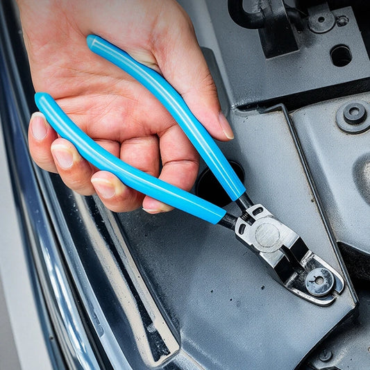 Multifunctional Car Clip Pliers Diagonal Pliers Car Rivet Tightening Pliers Wire Stripping Plier Staple Screwdriver Removal Tool