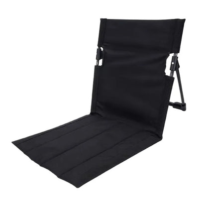 Lightweight Fold-Up Aluminum Camping Seat for Outdoor Travel, Fishing, and Beach Relaxation
