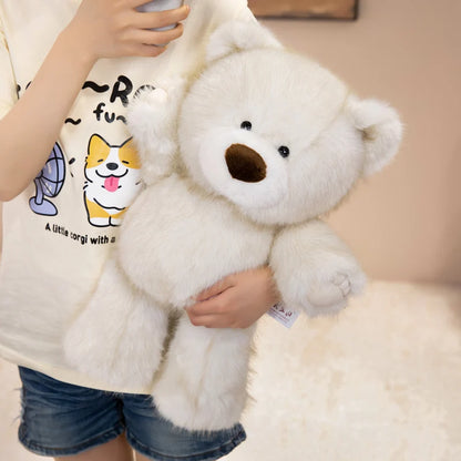 Super Soft 50cm Animal Plush Hand Puppet Set Bunny Sheep Sloth Panda Leopard Shake to Run Limbs Cute Stuffed Toy for Kids Gifts