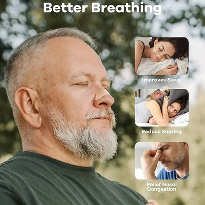 Improve Breath Nasal Strips Snoring Help Breathe Better Easy Right Snore Breathe Anti Nose Patch Sleep Aid Pad