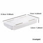 White SelfAdhesive Storage Drawer Box Makeup Pencil Tray Desk Hidden Under Desk Stand Self-adhesive Under-drawer Storage Box YH