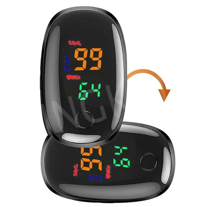 Finger Pulse Oximeter Medical Portable blood oxygen oxymetre Heart Rate Saturation Meter OLED Oximetro de dedo LED Display