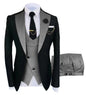 high-quality wedding art ，dress suit for men，3 pieces Blazer Vest And Pants set，performance, Emcee，Groomsmen