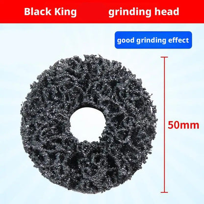 Wheel Hub Cleaning Kit Inner Rim Cleaner Tool Brake Hub Cleaning Kit Fits Power Drill 1/2" Impact Driven Wrenches Rust Removal