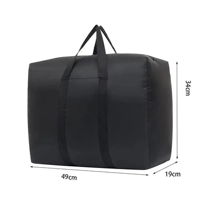 super large capacity travel duffel bag foldable luggage travel bag Waterproof Polyester Organizer Cloth Quilt Storage Bag
