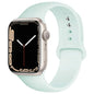 Silicone Band For Apple Watch straps 49mm 40mm 44 mm 45mm 46mm 42mm 41mm 38mm sports bracelet iWatch series 10 9 8 3 SE ultra 2