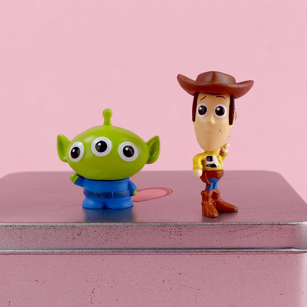8Pcs Lot Anime Toy Story Mini Action Figure 4.5cm Buzz Lightyear Woody Ornaments Desktop Ornaments Children Toys Holiday Gifts