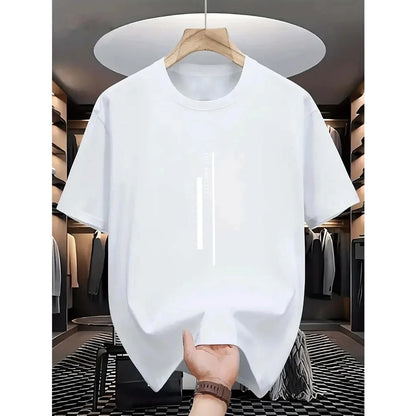 Round Neck Running Tshirt Men Thin Top Legend Print Quick Dry Short Sleeve Breathable Fitness Sports T-shirt Wear for all Season