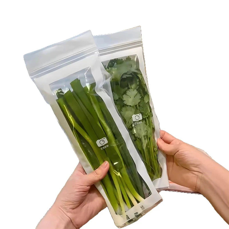 Fruits Vegetables Fresh-keep Bags Reusable Refrigerator Storage Bags Thickened Leakproof Containers Kitchen Sealed Packaging Bag