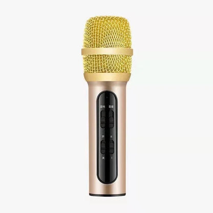 Portable Mini Wireless Condenser Mic Gadget Home Noise Reduction Microphone Integrated Audio Confere for Singing Songs