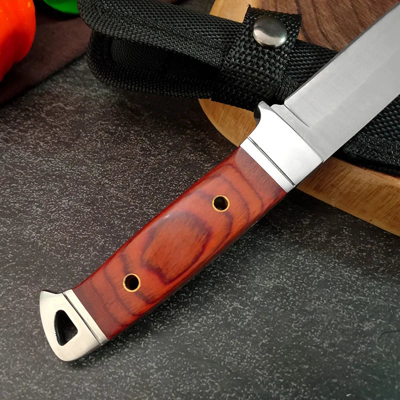 Stainless Steel Utility Knife Boning Knife Kitchen Cleaver Meat Paring Knife Outdoor Barbecue Fishing Portable Pocket knife