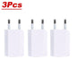 NNBILI 1-5Pcs Universal 5V 1A EU Plug USB Wall Phone Charger For iPhone Samsung Xiaomi Redmi Google Huawei Charger Power Adapter