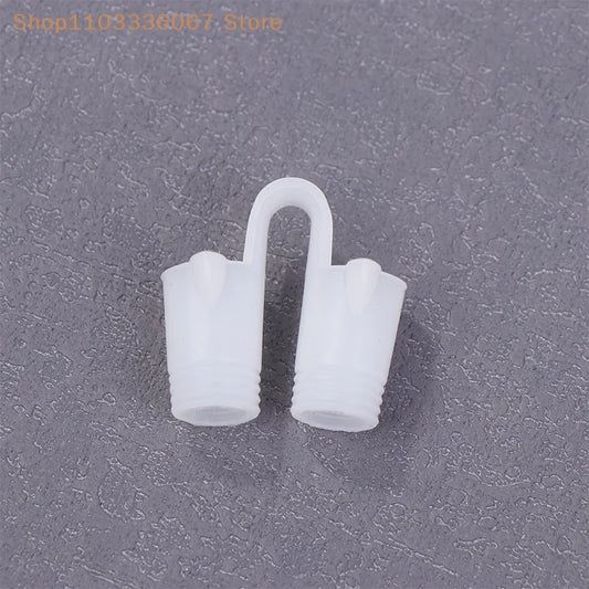 [HB]Silicone Anti Snore Nasal Dilators Apnea Aid Snoring Nose Clip Nose Breathing Apparatus Devices 4/8Pcs