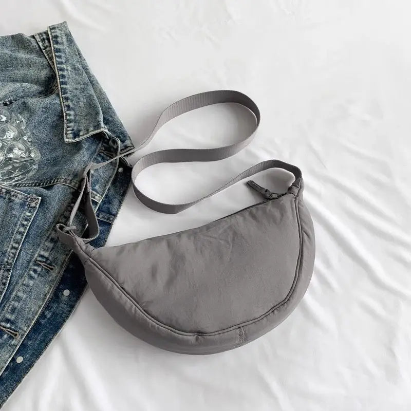 Thickened Waterproof Fabric Armpit Bags for Women's Versatile Dumpling Bag for Women Daily Use Single Shoulder Crossbody Bag