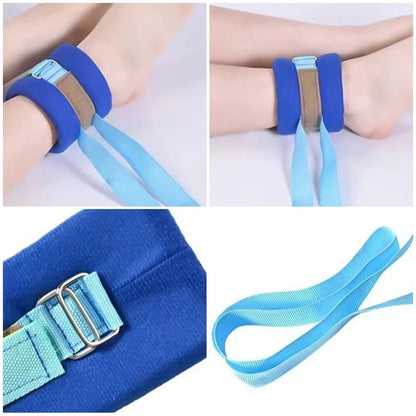 Patients Limbs Restraint Strap Wrist Ankle Fixation Belt Binding Band Elderly Medical Limbs Hands Fixed Strap Feet Average Size