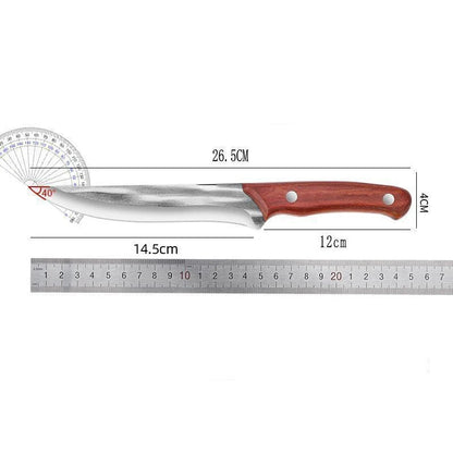 Kitchen knives, forged boning knives, professional high-hardness slaughter knives for the kitchen, Japanese chef's fruit knives