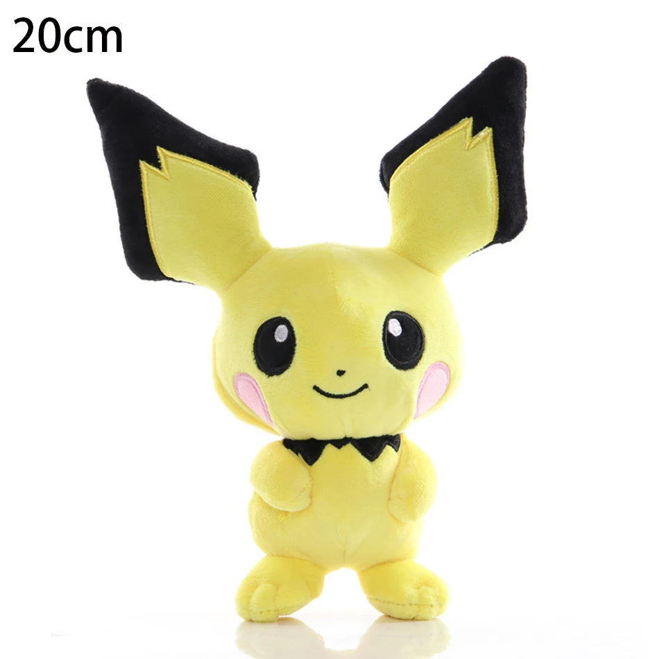 24cm Pokemon Gengar Plush Toy Soft Cute Cartoon Pikachu Stuffed Doll Birthday Gift Peluche Pokemon Collection