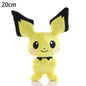 24cm Pokemon Gengar Plush Toy Soft Cute Cartoon Pikachu Stuffed Doll Birthday Gift Peluche Pokemon Collection