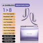MONOISE Q13 AI Translation Earbuds Open Ear Wireless Bluetooth Headphones Real Time Translator HiFi LDAC Sport Earphones