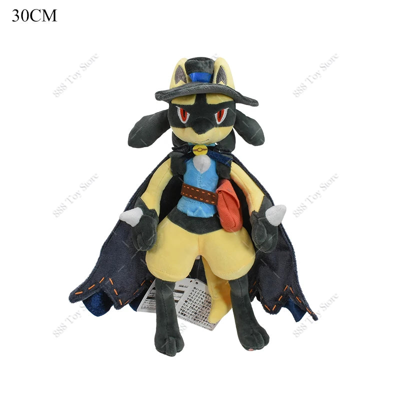 Hot Sale Pokemon Plush Toy Mega Rayquaza Gyarados Dragonair Mimikyu Lucario Horsea Charizard Soft Stuffed Peluche Kids Xmas Gift