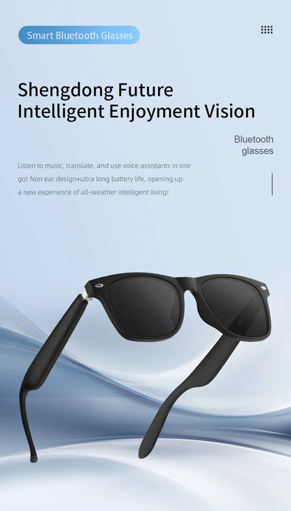 VIVO AI Intelligent Glasses Fashion Waterproof Multifunctional Bluetooth Call Playing Music Smart Sunglasses For Men & Woman