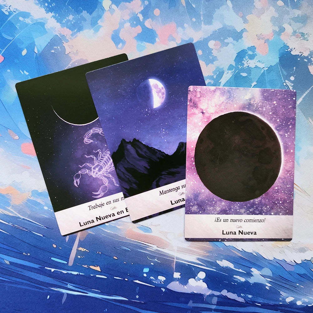 NEW 12x8.7CM Oracle in Spanish Oracle Cards: A 44-Card Deck with Keywords Spanish Version with Oracle in Box (Spanish Edition)