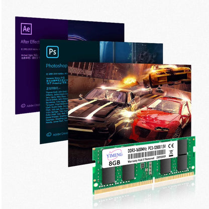 DDR3 DDR3L 4GB 8GB Laptop Memories Ram PC3L 1.35V 1066 1333 1600Mhz PC3 1.5V 8500 10600 12800 204Pin SODIMM Notebook Memory Ram