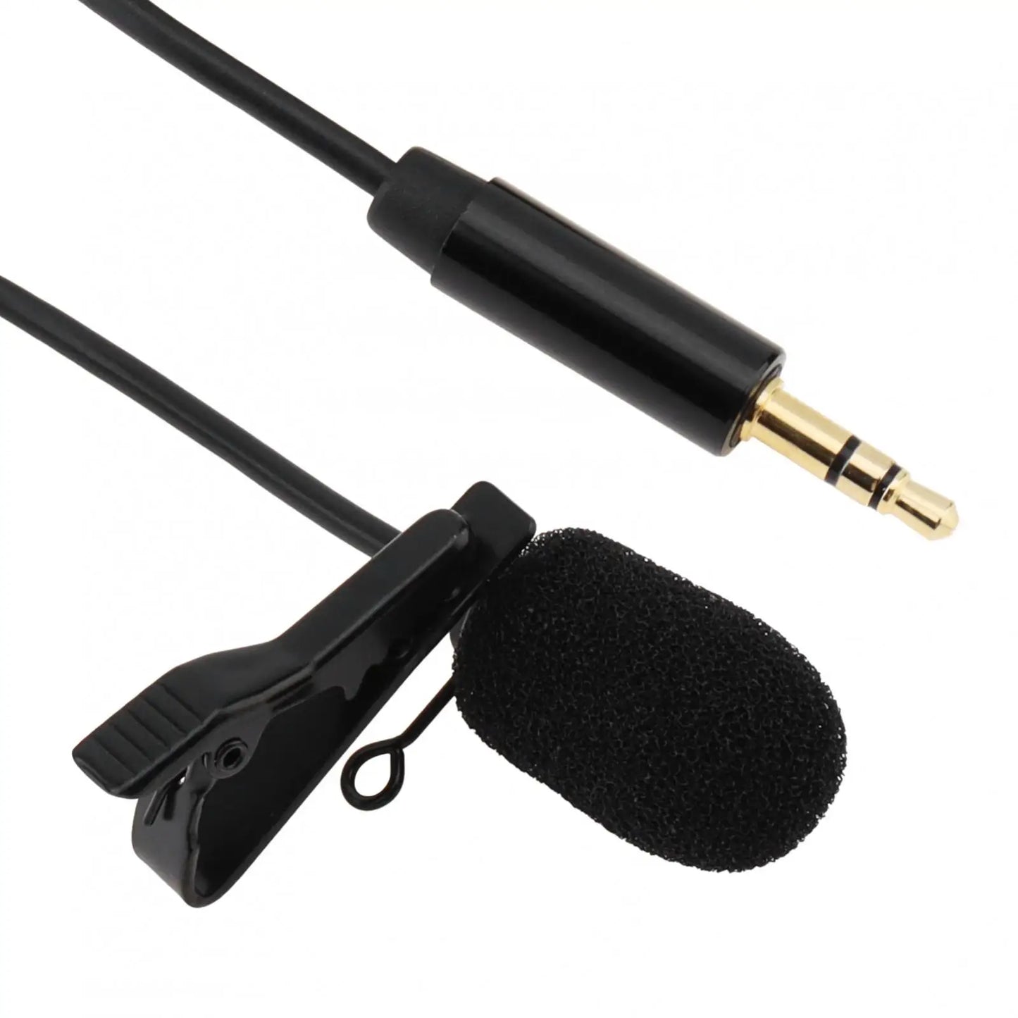 Lavalier Microphone Compatible with DJI Mic 2 & Rode Wireless Pro/Wireless GO 2 / II Transmitters - Omnidirectional Lav Lapel