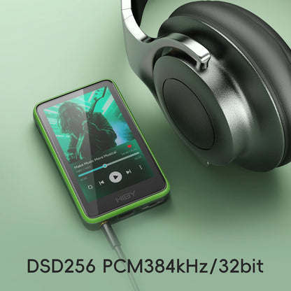 HiBy R1 MiDi HiFi Audio Music Player MP3 USB DAC WiFi Bluetooth 5.1 DSD256 PCM384kHz/32bit X1600E CS43131 MSEB Web Radio 1150mAh