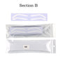 50Pc Disposable Eyebrow Design Stencil Eyebrow Tint Airbrush Auxiliary Sticker For Brows Shaping With Single Eyebrowstype Option