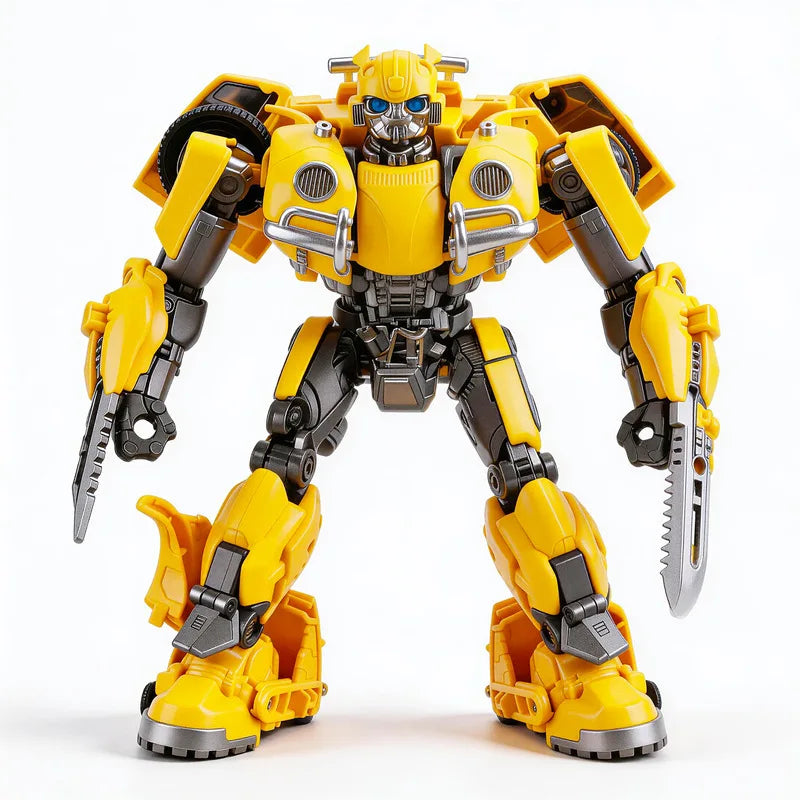 18cm Bumblebee Movie Version Transforming Beetle Car Robot Action Figure Multiple Accessories Articulated Model Toy Boys Gift