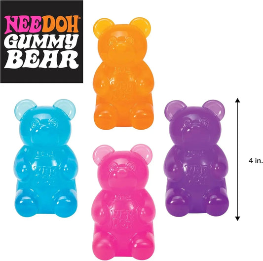 Little Bear Maltose Pinch Stress Relief Ball Dough Colorful Sensory Toy Creative New Item Desk Decoration Stress Relief Doll