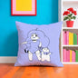 Bee And P-PuppyCat Anime Pillow Case Cushion Cover Soft & Easy-Wash Pillow Case – Versatile For Couch, Bed, Travel And Office