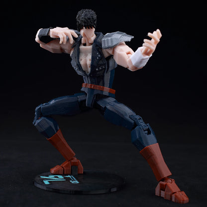 9L3D Multi-joint Articulated Anime Figures Saitama Kenshiro One Punch Man Fist North Star Chainsaw Man Dummy 13 Collectible Toys