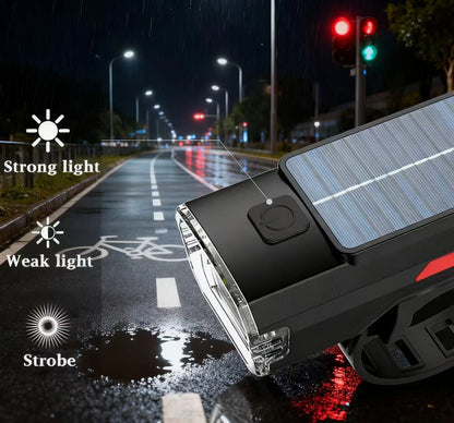 Bicycle headlight glare waterproof night rider electric children mountain bike road night lighting riding equipment