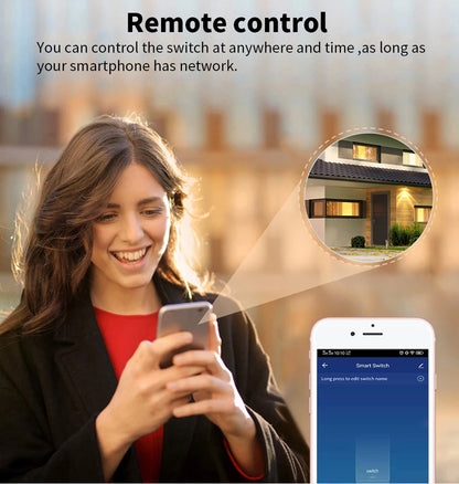 Tuya Smart Home ZigBee WiFi Smart Switch with Power Monitor 16A Mini Breaker Voice Control for Homekit Siri Alexa Google Alice