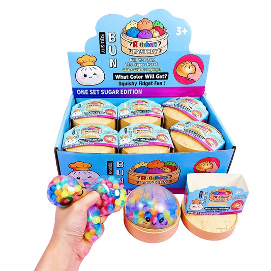 Dumpling Squishy Mysteries Dumplings Stress Relief Fidget Toys Home Office Desk Accessories Party Gifts Mystery Dumpling Squishy
