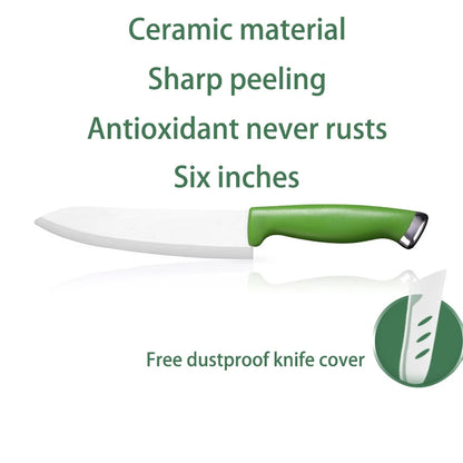 Ceramic Knife 4 5 6 Inch Knives Kitchen Set White Blade Chef Utility Paring Vegetable Slicing Ceramic Knives Kitchen Accessories