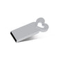 High Speed USB Flash Drives 64GB Cute Heart Pen Drive 32GB Rose Gloden Memory Stick Real Capacity Pendrive Creative gift