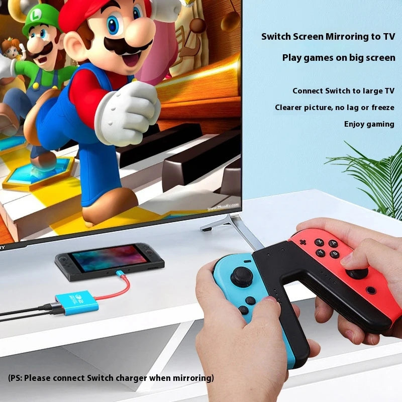 Docking Station for Nintendo Switch 2,4K 60Hz TYPE-C Hub with HDMI and USB-C 3.0 PD100W Charge Perfect for Switch 2/Switch/OLED