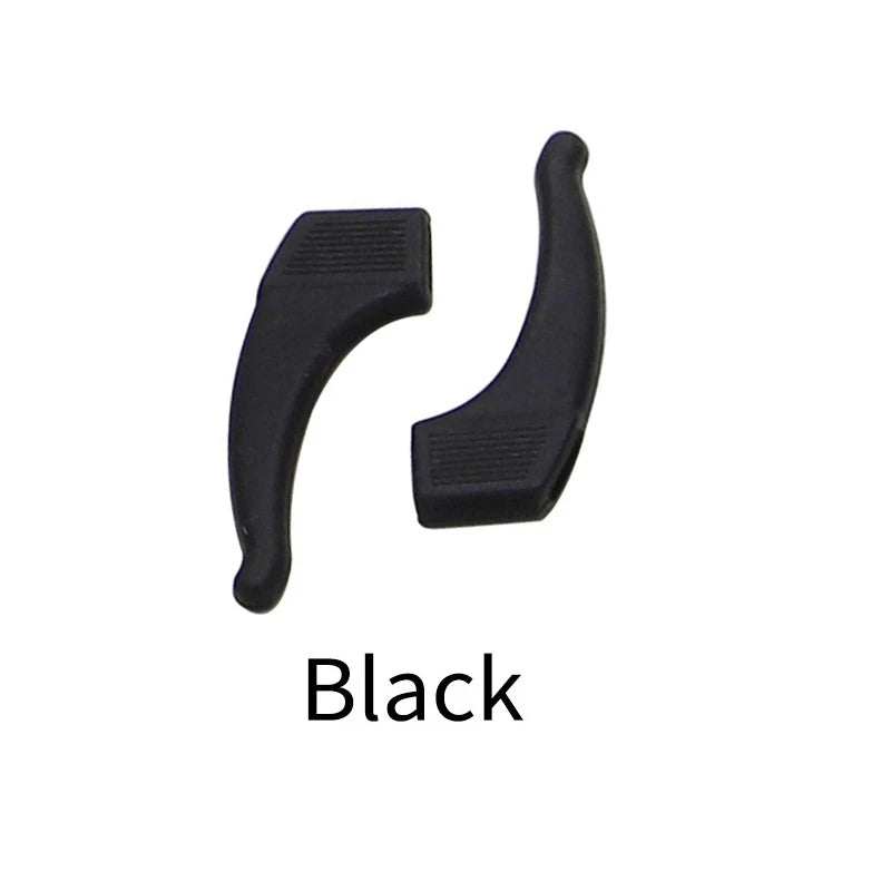 10 pairs Top Quality Silicone Anti-slip Holder For Glasses Accessories Kids/Adults Ear Hook Sports Eyeglass Temple Tip stoppers