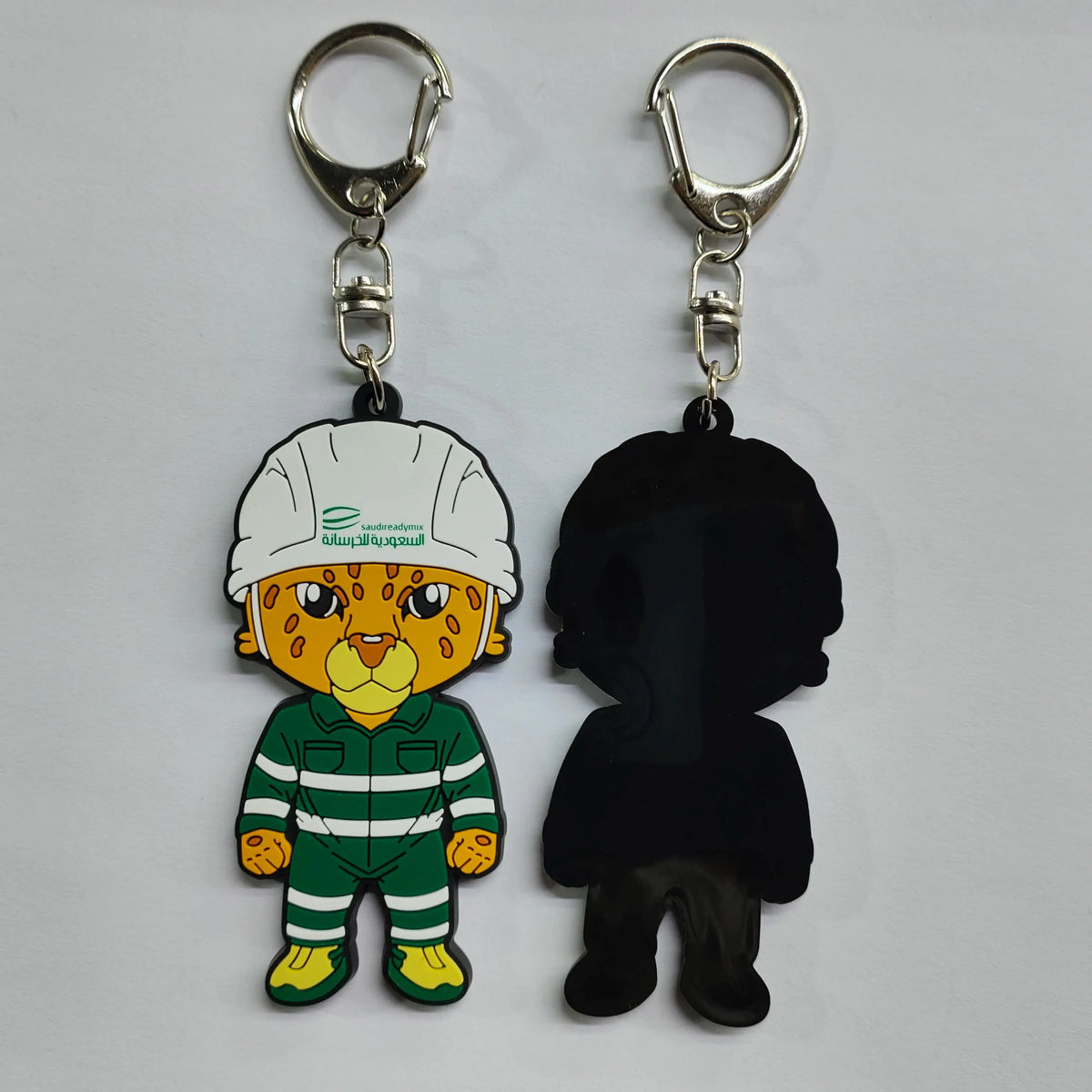 Custom 2D/3D Soft Rubber Key Chain Silicone Personalized Logo PVC Keyring Fashion Keychains Customizable Key Holder Chain