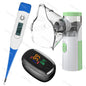 Mini Medical Nebulizer Handheld Nebulizers Ultrasonic Atomizers Portable Mute Asthma Inhaler for Adults Children Nebulizador