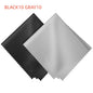 Black/Gray Microfiber Cleaning Cloth 15x15cm for Sunglasses Eyeglasses Lens Accessories Soft Dust-Free Glasses Care