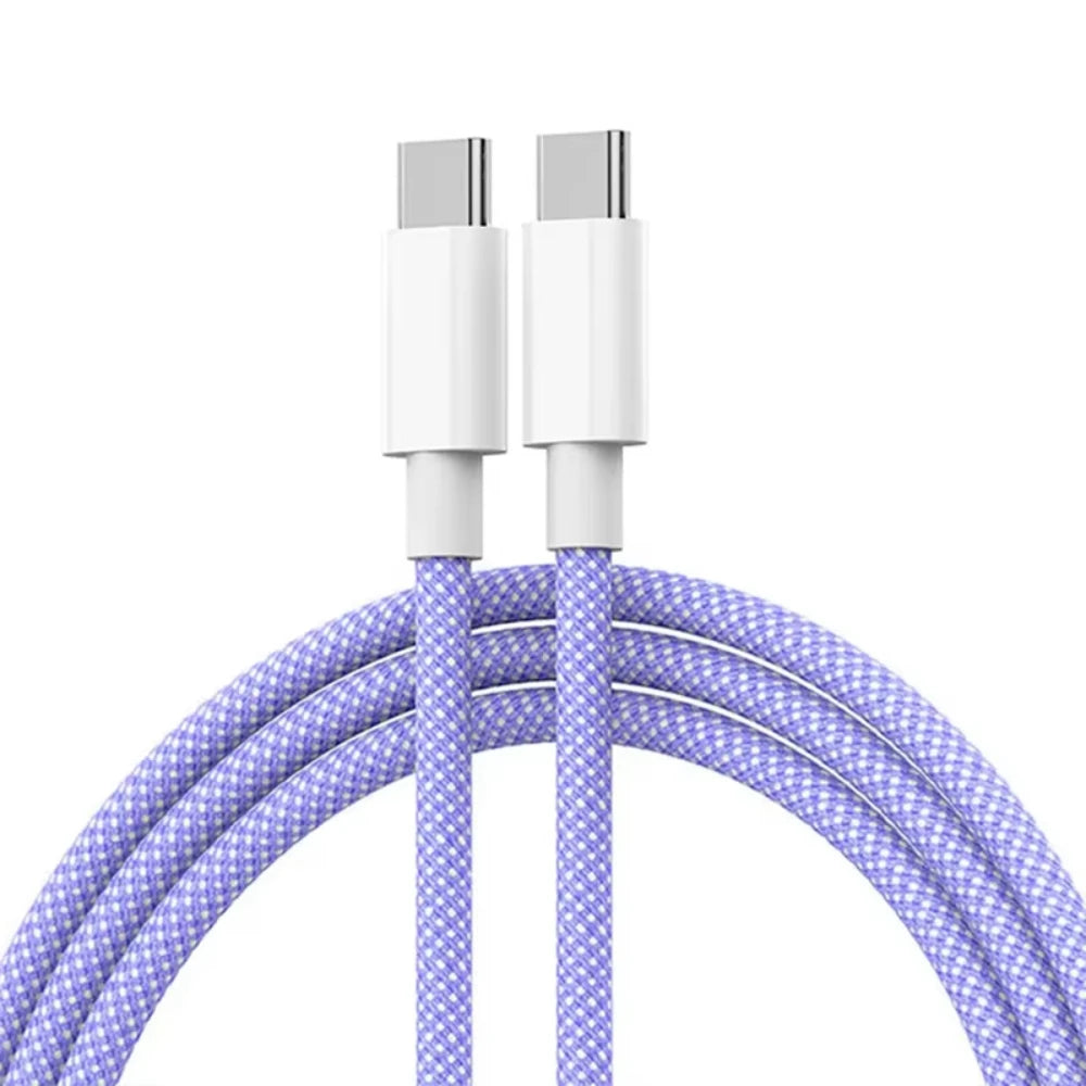 Kabel ładujący NNBILI USB C do USB C 60W Szybkie ładowanie Obsługuje szybkie ładowanie dla iPhone 17 16 15 Pro Max Samsung S26 S26 Huawei