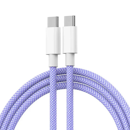Kabel ładujący NNBILI USB C do USB C 60W Szybkie ładowanie Obsługuje szybkie ładowanie dla iPhone 17 16 15 Pro Max Samsung S26 S26 Huawei